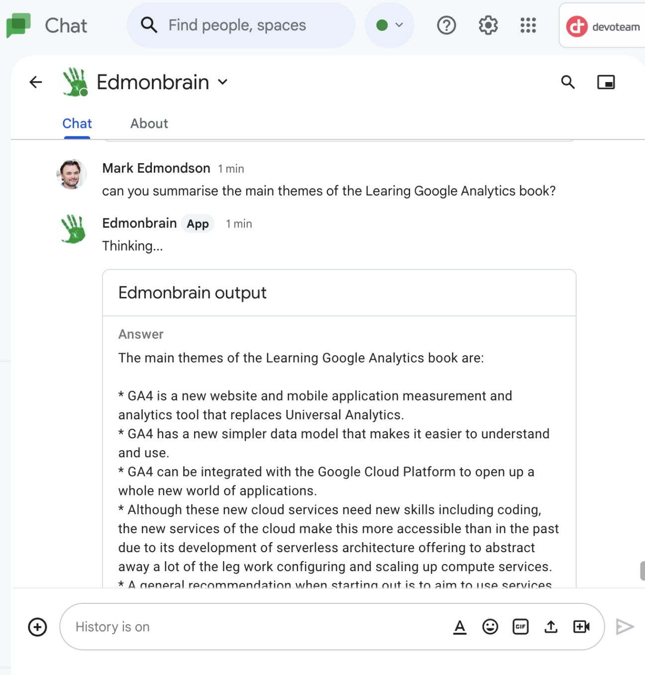 Google Workspace Updates: Hold separate conversations in Google Chat spaces  with in-line threading